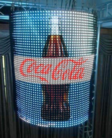 3D Flexible LED Meshh