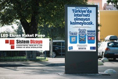led ekran raket pano örnekleri