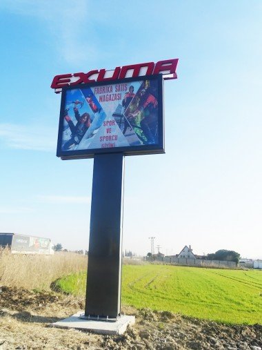 7 m2 Fixed Poster Megalight - 2