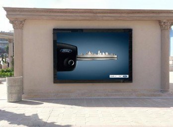 7 m2 Wall Mounted Fixed Poster Megalight