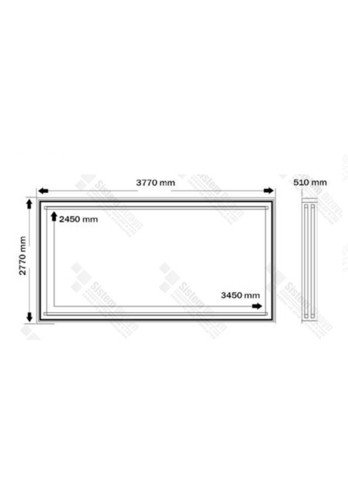 9 m2 Wall Mounted Scrolling Poster Megalight - 1