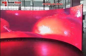 Curved Flexible Led Displays