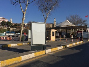 Kalın Ayaklı Sabit Raket Pano