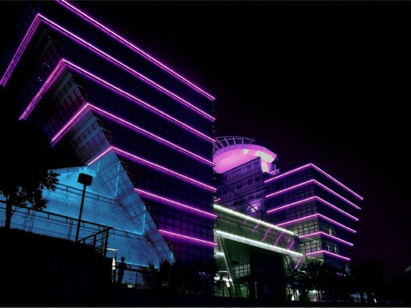 LED DMX Building Lighting, LED Mesh & LED Lighting