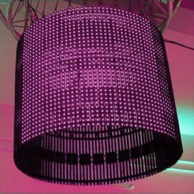 3D Flexible LED Mesh