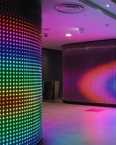 3D LED Mesh