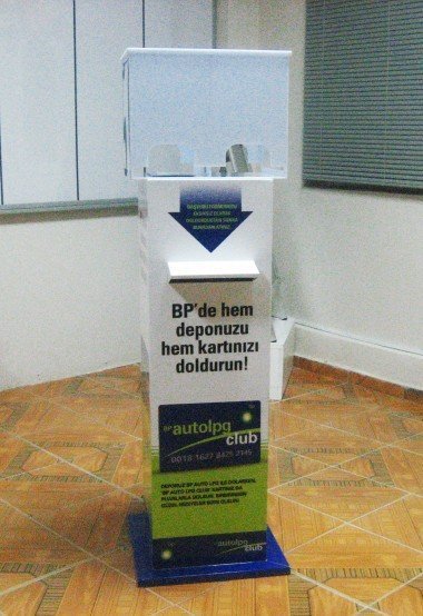 Ayaklı Pleksi Stand