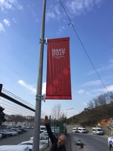 Mini Pole Banner İmalatı